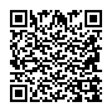 Codice QR per il numero di telefono +2694108145