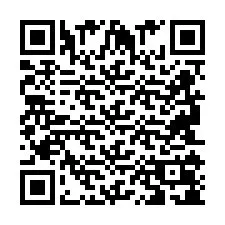 QR kód a telefonszámhoz +2694108149