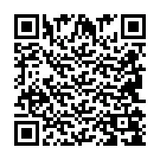 Código QR para número de telefone +2694108156