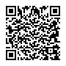 Kod QR dla numeru telefonu +2694108180