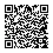 Código QR para número de telefone +2694108206