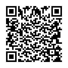 Codice QR per il numero di telefono +2694108250