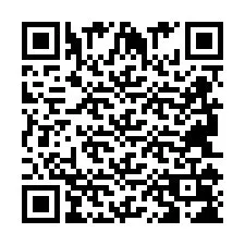 QR-code voor telefoonnummer +2694108253