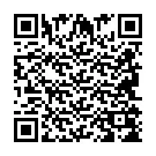 Código QR para número de teléfono +2694108266