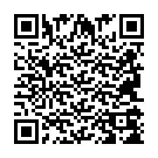 Codice QR per il numero di telefono +2694108283