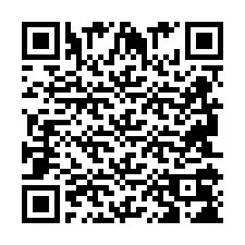 QR Code pour le numéro de téléphone +2694108289