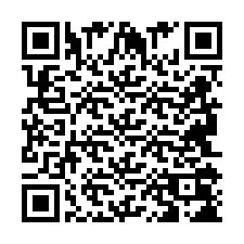 QR-код для номера телефона +2694108296