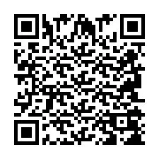 QR-koodi puhelinnumerolle +2694108298