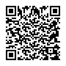 QR-koodi puhelinnumerolle +2694108301