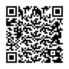 Código QR para número de telefone +2694108309