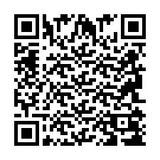 Código QR para número de teléfono +2694108321