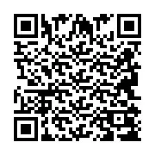 Codice QR per il numero di telefono +2694108332