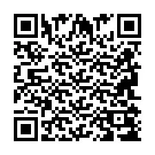 Código QR para número de teléfono +2694108335