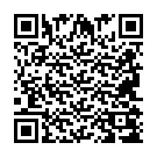 Código QR para número de teléfono +2694108337