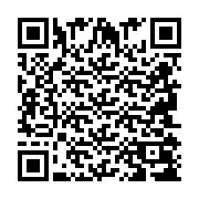 Código QR para número de telefone +2694108338