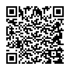 Código QR para número de telefone +2694108349