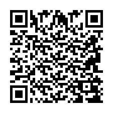 Codice QR per il numero di telefono +2694108365