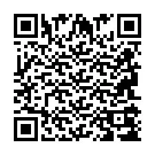 QR Code pour le numéro de téléphone +2694108385