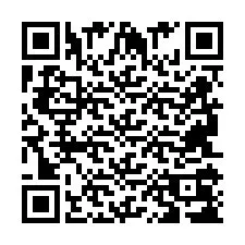 QR код за телефонен номер +2694108387