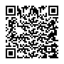 Codice QR per il numero di telefono +2694108389