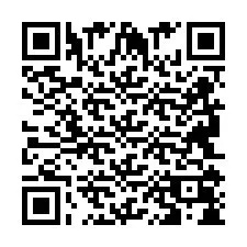 Código QR para número de telefone +2694108422