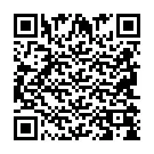 Código QR para número de teléfono +2694108429