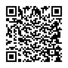 Codice QR per il numero di telefono +2694108458