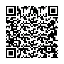 Código QR para número de telefone +2694108462