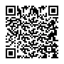 QR-code voor telefoonnummer +2694108465