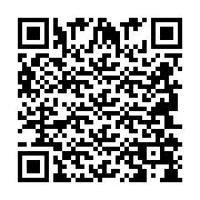 Código QR para número de teléfono +2694108474