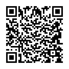 Código QR para número de telefone +2694108475