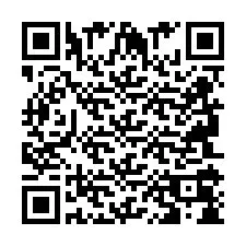 QR Code pour le numéro de téléphone +2694108484