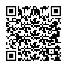 QR код за телефонен номер +2694108504