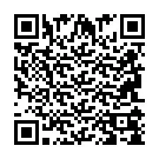 Código QR para número de telefone +2694108505