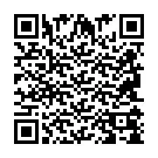 Kod QR dla numeru telefonu +2694108509