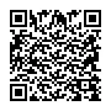 Código QR para número de telefone +2694108521