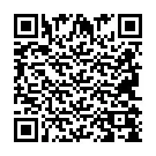 Codice QR per il numero di telefono +2694108533