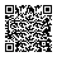 QR-код для номера телефона +2694108536