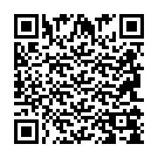 Codice QR per il numero di telefono +2694108541