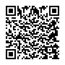 Codice QR per il numero di telefono +2694108549