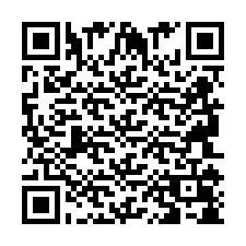 Codice QR per il numero di telefono +2694108550