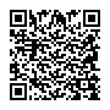 Codice QR per il numero di telefono +2694108554