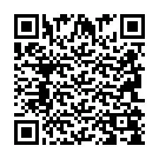 Código QR para número de teléfono +2694108560