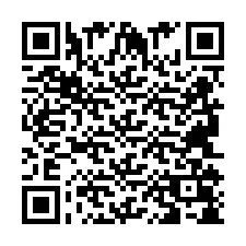 Código QR para número de teléfono +2694108573