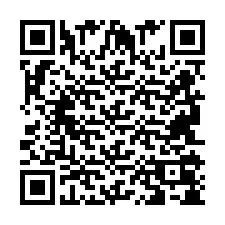 QR kód a telefonszámhoz +2694108597