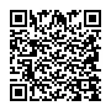 QR Code pour le numéro de téléphone +2694108598