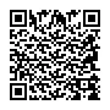 Código QR para número de telefone +2694108604