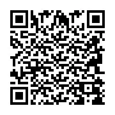 Codice QR per il numero di telefono +2694108620