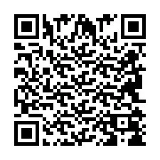 QR-код для номера телефона +2694108622