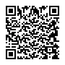 QR Code pour le numéro de téléphone +2694108630